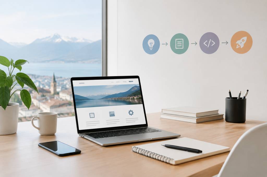 Création site internet Lausanne : les étapes pour réussir votre projet web